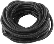 Saim Pond Hose, Corrugated Tube Flexible Plastic Bellow Conduit Tubing Pipe for Protecting Electrical Cables, Length 5M,Outdoor Diameter 18.5mm