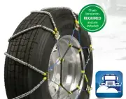 SCC *SUPER Z HD 285/70R24.5 285/75R24.5 285/80R24.5 TIRE CHAINS 17.4mm MANGANESE