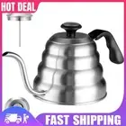 1/1.2 L Pour Over Coffee Kettle 304 Stainless Steel Coffee Pot with Thermometer