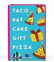 Blue Orange Games | Taco Hat Cake Gift Pizza, Multi-Colour | 2-8 Players, Ages 8+