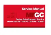 Repair Manual for Massey Ferguson 22HP-25HP GC Series Get it Today
