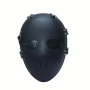 NNETM Full Face Tactical Skull Mask - (Black, Iron)