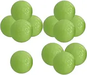 Hellery 12 Pieces Luminous Night Golf Balls Fluorescent Golf Ball Glow in The Dark Bright Luminous Balls for Match Night Sports