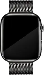 [LODKA] Compatible with Apple Watch Band Series 10, Ultra 2, SE, Ultra 9 8 7 6 5 4 38mm 40mm 41mm 42mm 44mm 45mm 46mm 49mm Women and Men, Stainless Steel Mesh Loop Magnetic Clasp Replacement for iWatch Bands