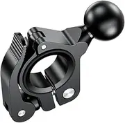 GRIRIW Ergonomic Handle Base Phone Holder 25mm Ball Head Motorbike Handle Balls Mount Base Sturdy Phone Rack for Bike