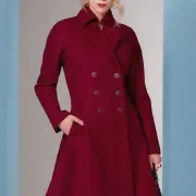 ChicStitch Misses' Coat Pattern - Sizes 8-16 (V1837)