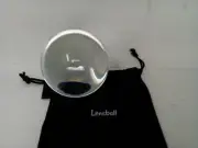 Original Lensball Pro Clear Crystal Ball Photography Sphere, Microfiber Bag
