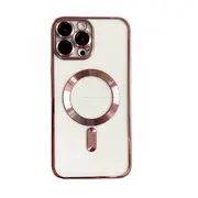 Magsafe TPU Case 13 Pro Shiny Rose Gold Case Shockproof Cover