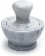 Fox Run Marble Mortar and Pestle, White