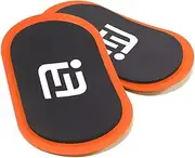 orange Gliding Discs Core Sliders Smooth Use On Carpet Floor Exercise Sliders Equipment