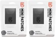 Gear Aid Tenacious Tape Mini Patches Black & Clear Nylon Gear Repair (2-Pack)