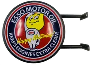 ESSO Motor Oil Bar Lighting Wall Sign Light LED