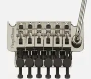 Genuine Floyd Rose Original Series Tremolo Bridge Black Nickel & Brass Block