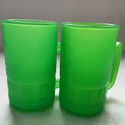 Milo Nestle Mug Green Plastic Coffee Tea Water Sweet Collectibles Vintage 1970's