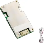 Lithium Battery Protection Board, 4S 20A Same Port BMS Protection Module with Balancing and Disconnection Protection for LiFePO4