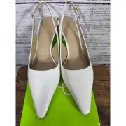 Sam Edelman Hazel Slingback Pump white size 8.5