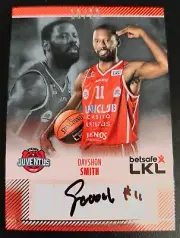 2023-24 H&C LKL Rookie Autograph Juventus Utena Dayshon Smith 16/20