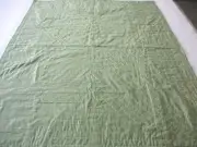 new total 100% handmade (katha work) cotton patchwork size 48" x 56" quilt