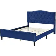 Jessie King Bed Frame Stylish Design with Comfort and Support Grey