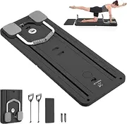 2025 Upgraded Pilates Reformer Set, Multi-Functional Foldable Pilates Board for Home Gym, Abdominal Trainer & Sliding Pilates Board