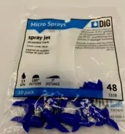 111B 10-Pack Spray Jets on Threaded Barb