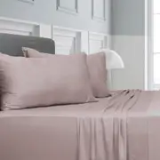 Algodon Bamboo Sheet Set - Blush - King