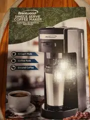 Brentwood Appliances TS-114 Single-Serve Black Coffee Maker