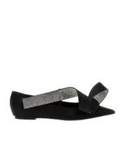 Sergio Rossi Area Maquise Ballet Flats 36,37,36.5 Black