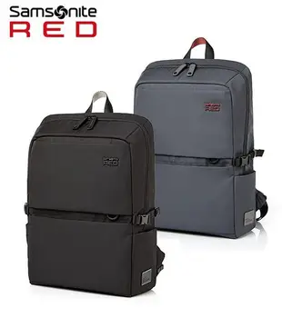 Samsonite RED【ARLON HP2】15.6吋筆電後背包 附可拆斜肩包 抗菌收納袋 可插掛 附保卡