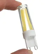 Mini G9 3W COB Pure White Warm White LED Silicone Crystal Lamp Light AC110V 33 WHITE