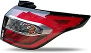 for F&ord for Kuga 2017 2018 2019 Tail Lights Car Tail Lamp Fog Light Tail Light (Color : Outer Right)