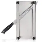 Meat slicer Stainless Steel Jerky Maker Cutting Board With 10-Inch Profession...