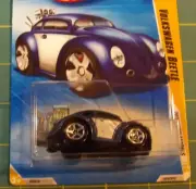2010 Hot Wheels New Models - Volkswagen Beetle - Blue