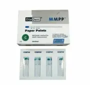 DiaDent Milimeter Marked Paper Points Sizes (XC, C, M, F) Cell Pack 20/ Box