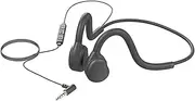 GZCRDZ 3.5MM Wired Headphones with Bone Conduction and Built-in Microphone Suitable for Mobile Phones, Computers, and Speakers