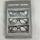 Geoffrey Beene 3 Pair Premier Collection Reading Glasses +2.00 Aspheric Lenses