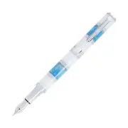 Monteverde Regatta Fountain Pen in Santorini Blue - Omniflex Nib- NEW in Box
