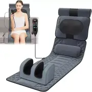 Full Body Massage Mat Electric Massage Chair pad with 30 Shiatsu Kneading Massag