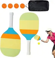 Table Tennis Racket - Lightweight Ball Paddle | Equipment with Comfortable Grip Portable Design Accessories for Beginner Kids Men Youth Women Outdoor
