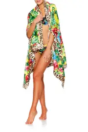 TOWEL PONCHO COOL CAT