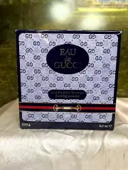 EAU DE GUCCI 4OZ VINTAGE DUSTING POWDER (NEW WITH BOX)