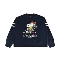 在飛比找momo購物網優惠-【COACH】COACH Peanuts Snoopy字母L