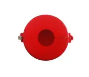 UV rated plastic pacman type hydrant wheel lock