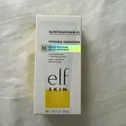 Elf Suntouchable Invisible Sunscreen SPF 35 eyes lips face makeup primer
