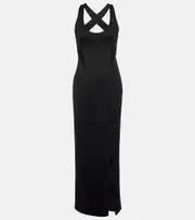 [Galvan] Galvan Opta midi dress AU 8 black