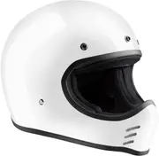 Bandit HMX-ECE Motorcycle Helmet, white, Size XS for Men
