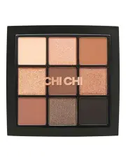 [Chi Chi] Smokey Nudes 9 Shade Eyeshadow Palette