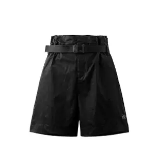 【The North Face】北臉 短褲 女款 運動褲 W HIGH WAIST COTTON SHORTS 黑 NF0A7WC1JK3