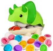 Geometric Shape Mixed Shape Pairing Eggs Puzzle Kids Learning Educational Toys