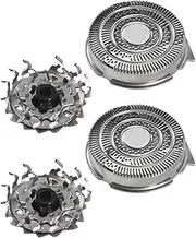 Compatible for Philips， Shaver HQ9 Replacement Head AT751 HQ8240 HQ8250 HQ9070 HQ9160 HQ9170 HQ9190 Shaver Heads Blades